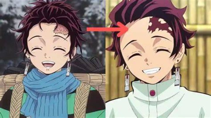 Where did Tanjiro get his hard head from?