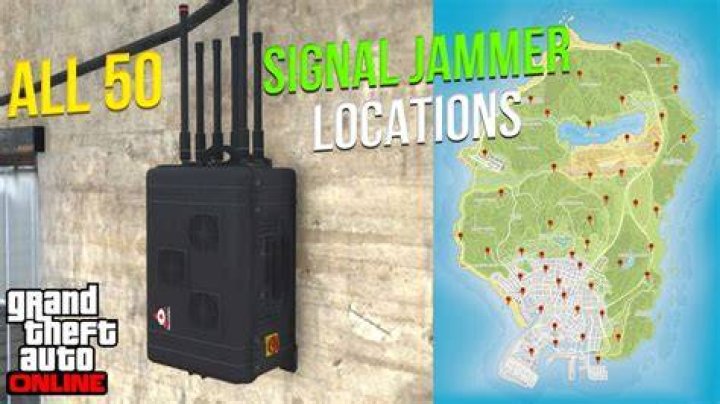Where do I destroy all 3 signal jammers?