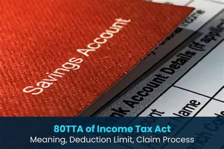 Where do I fill 80TTA in tax return?
