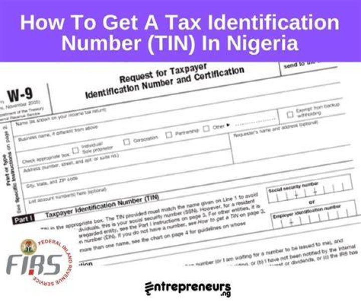Where do I find my tin on my tax return?