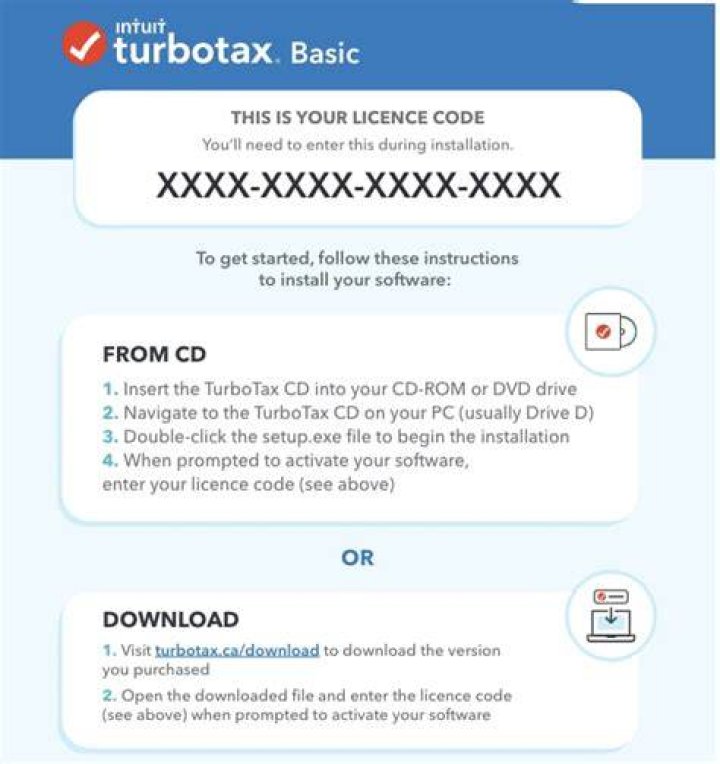 Where do I find my TurboTax installation code?