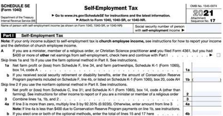 Where do I find self-employment tax on my tax return?