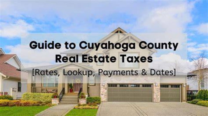 Where do I pay property taxes in Cuyahoga County?