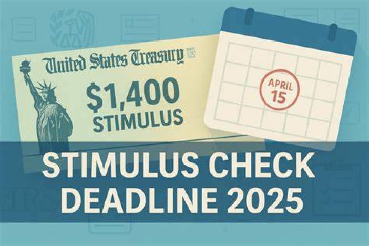 Where do I update my bank information for the stimulus check?