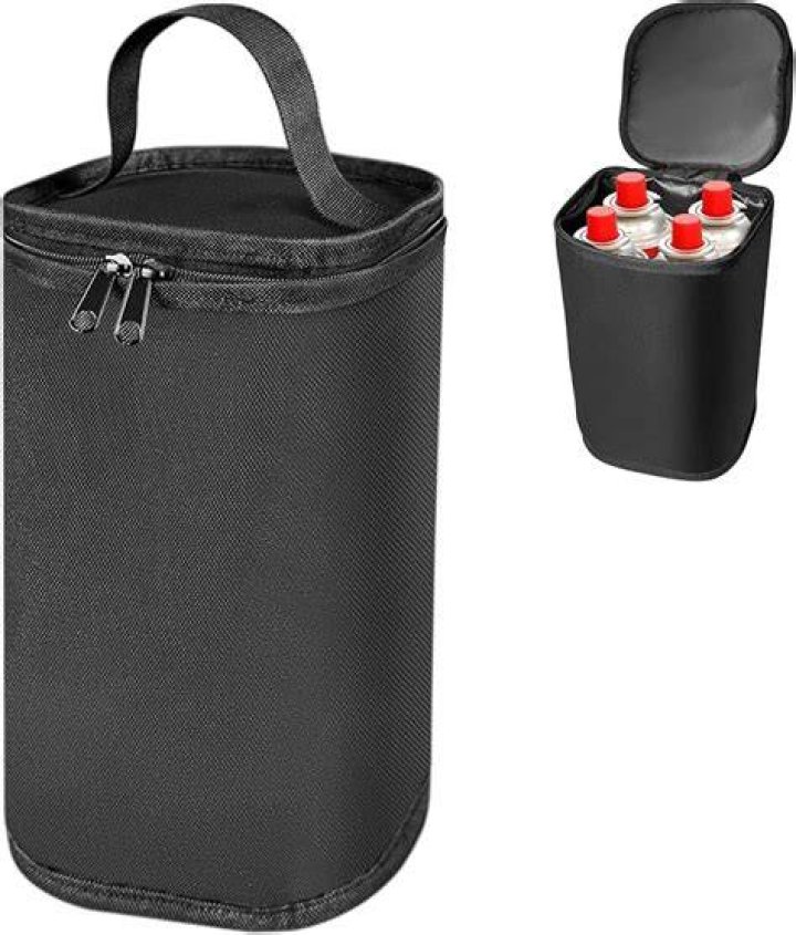 Where do you store gas canisters?