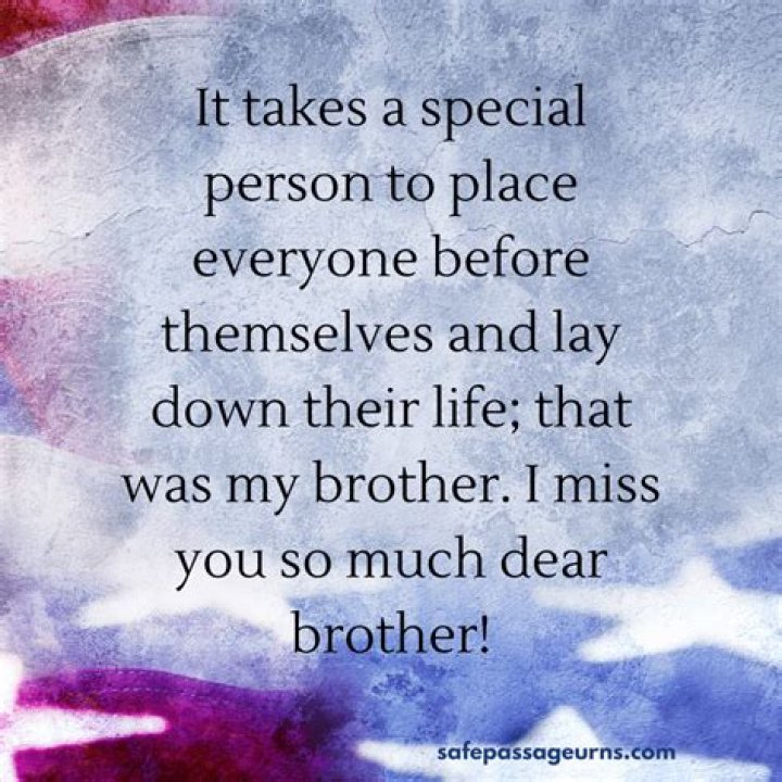Where does my Brother Live after his father died?