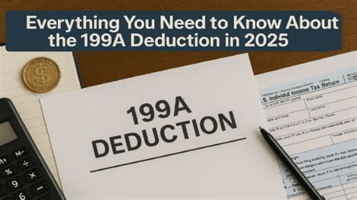 Where is 199A deduction reported 1040?