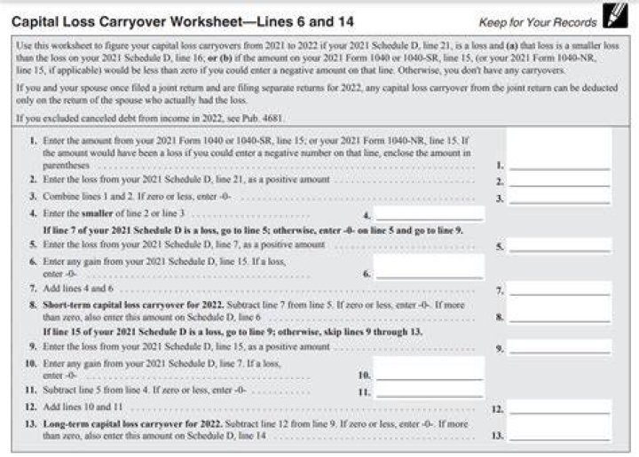 Where is capital loss carryover reported on 1041?