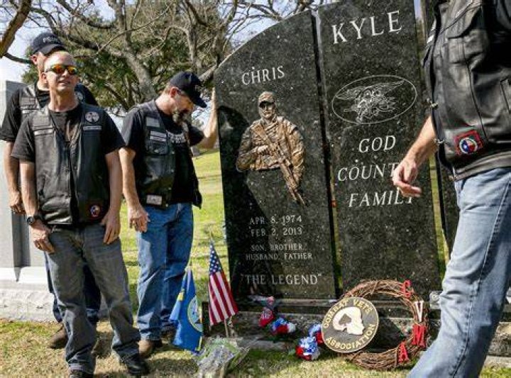 Where is Chris Kyle's grave?