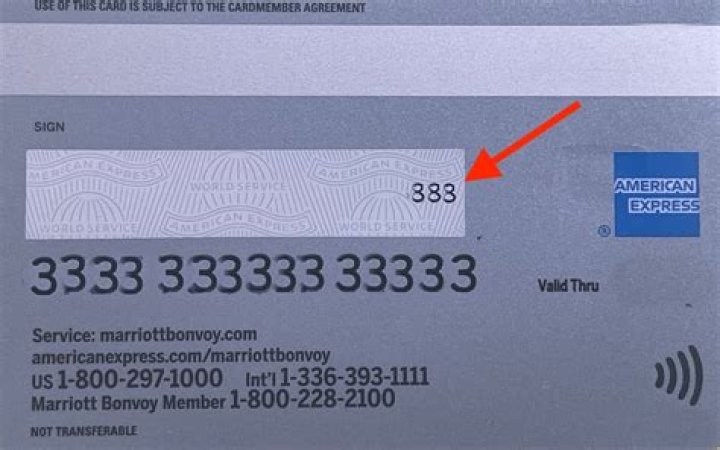 Where is the 3 digit security code on my American Express card?