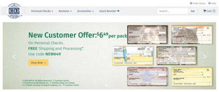 Where is the best place to reorder checks?