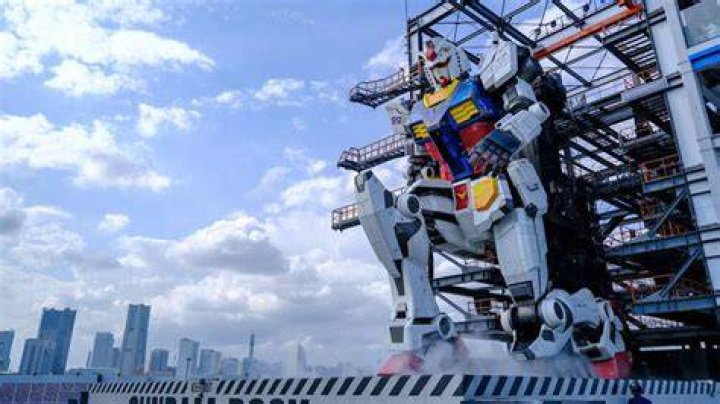 Where is the giant Gundam?