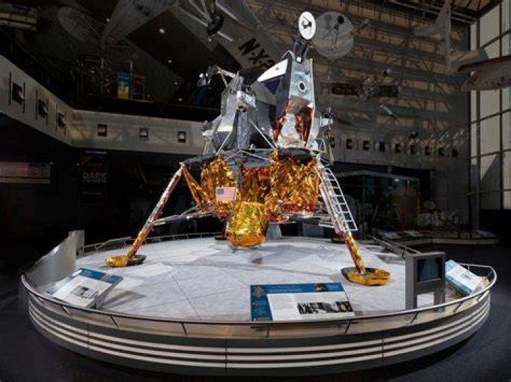Where is the lunar module now?