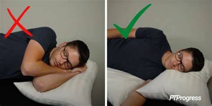 Where should I put my arms when I sleep?