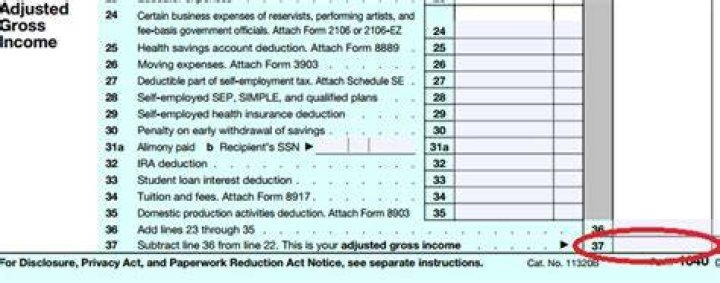 Where to find AGI on 2018 tax return?