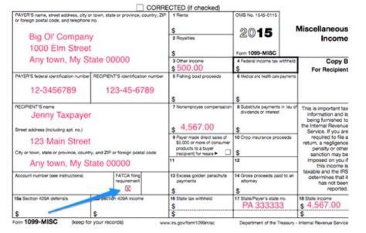 Where to find other income on Form 1099 MISC?