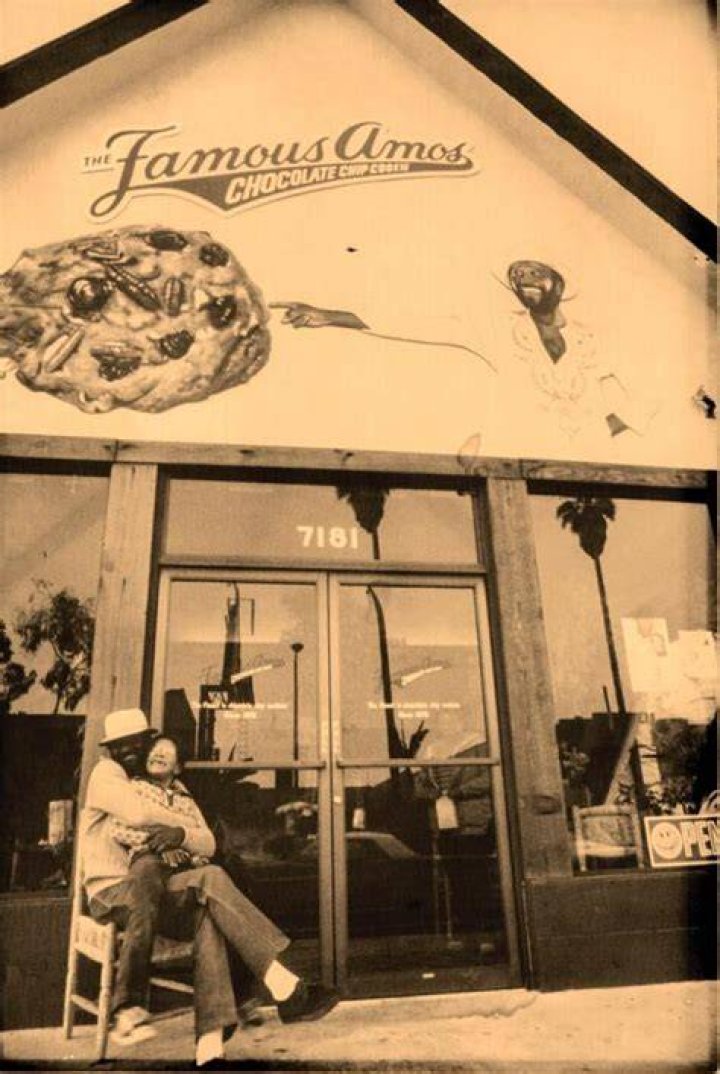 Where was Wally Amos first retail cookie shop located?