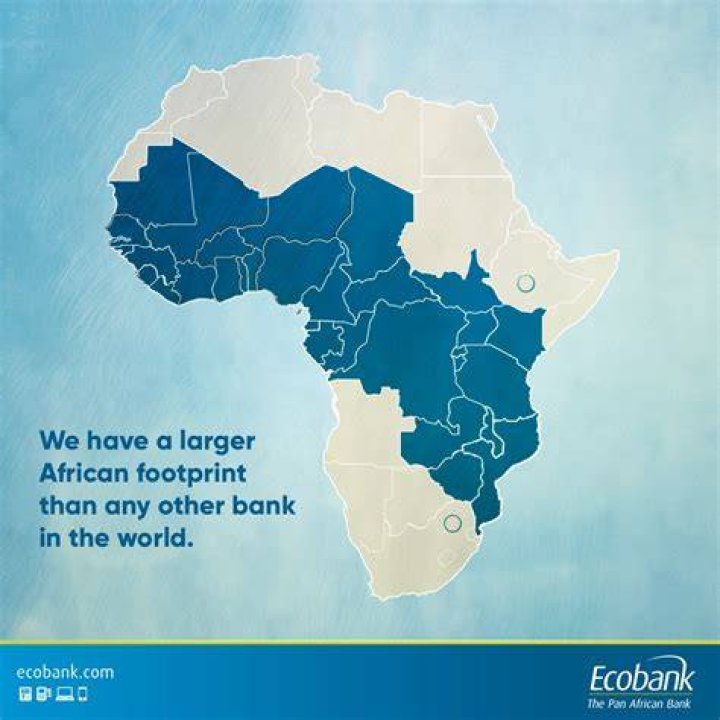 Which countries is Ecobank in?