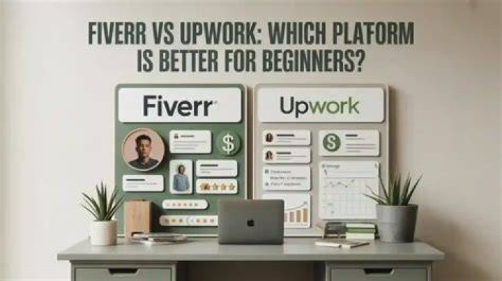 Which is best for beginners Upwork or Fiverr?