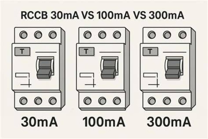 Which is more sensitive 30mA or 100mA?