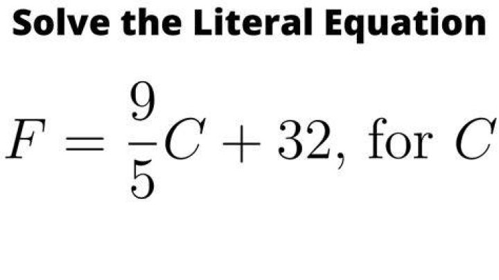 Which is the correct formula F 9 5 C 32 or C 9 5 F 32?