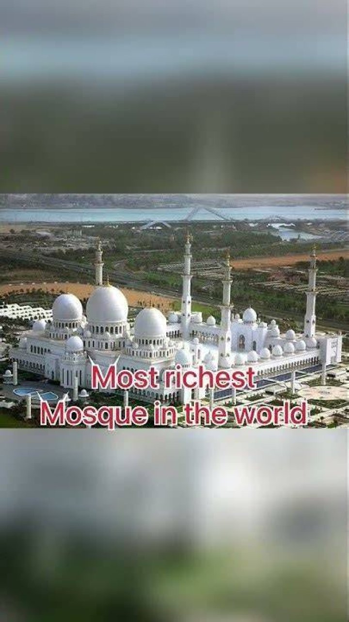 Which is the richest mosque in the world?