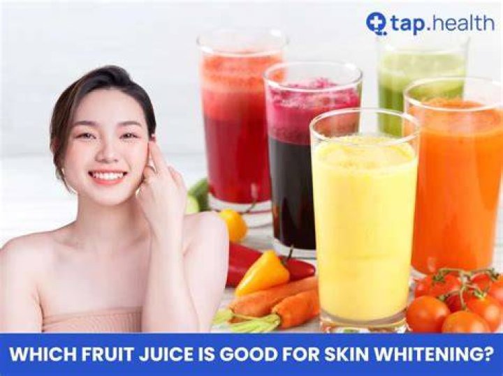 Which juice is good for skin whitening?