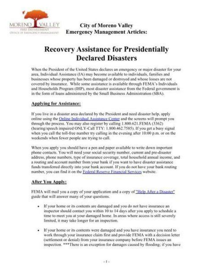 Which law authorizes federal assistance in presidentially declared disasters and prohibits discrimination during disaster?