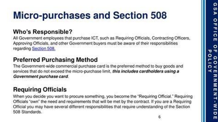 Which method of purchase is preferred for micro purchases?