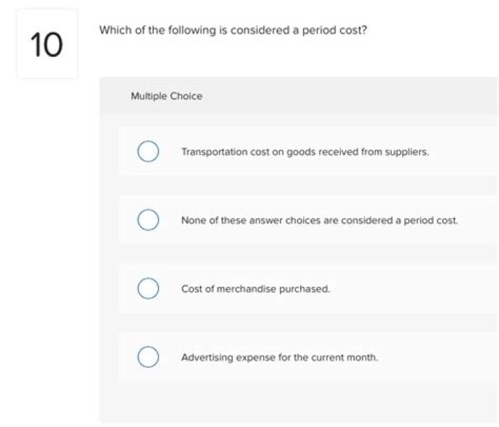Which of the following is period cost?