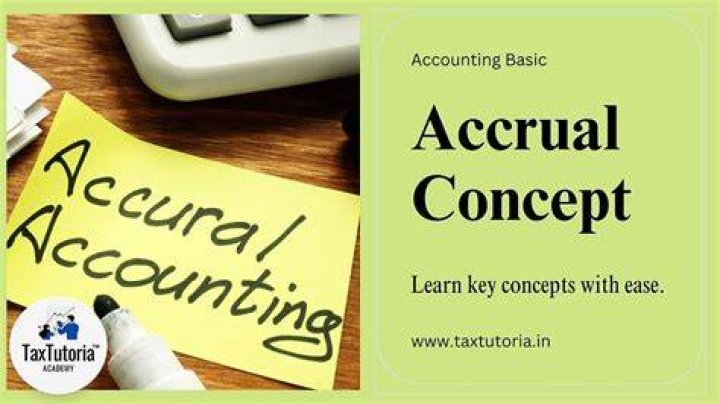 Which of the following is true about accrual concept?
