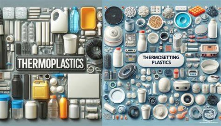Which plastics are thermosetting plastics?