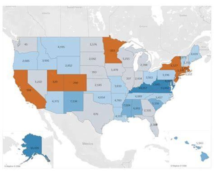 Which states pay you to take care of your disabled child?