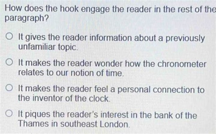 Which technique gives the reader information?