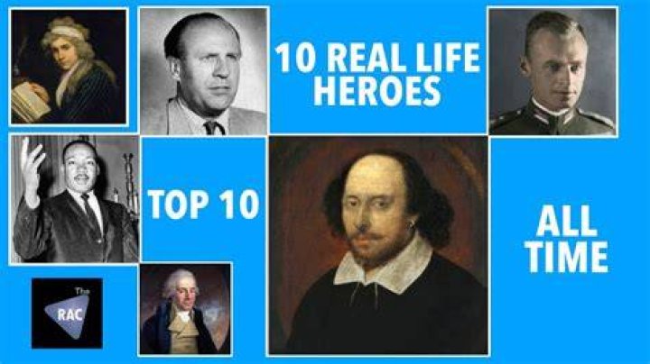 Who are some heroes in real life?