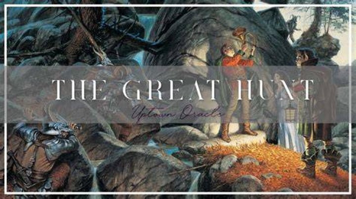 Who blew the horn in the great hunt?