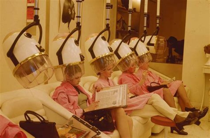 Who created hair salons?