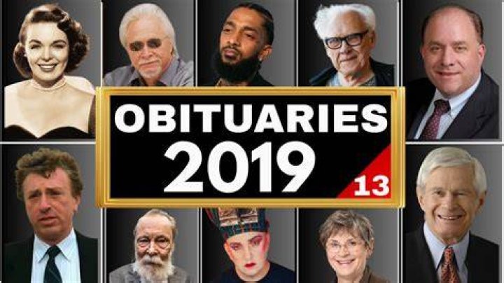 Who died in March of 2019?