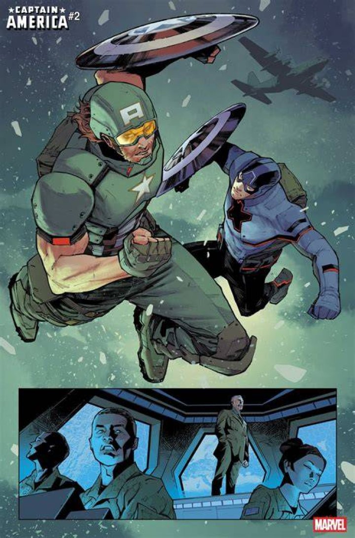 Who does Captain America get together with?