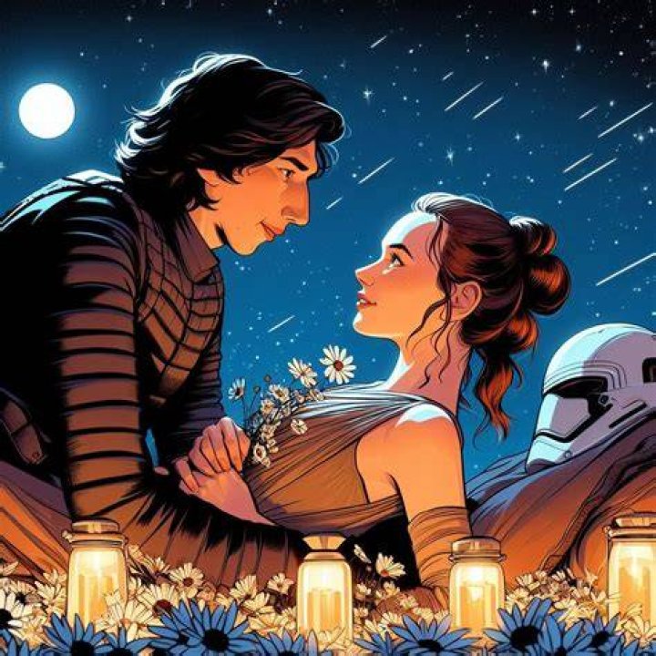 Who does Rey marry in Star Wars?