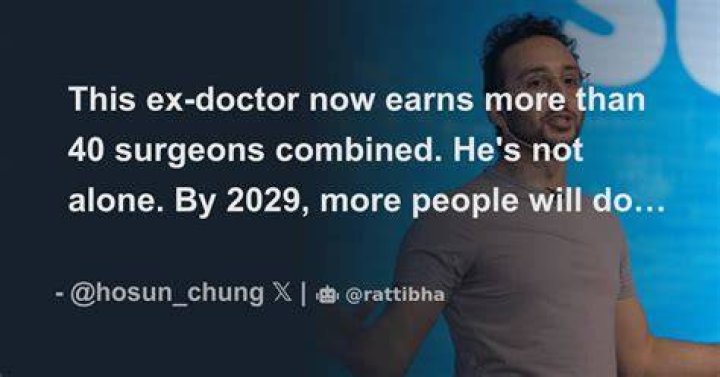 Who earns more than a doctor?