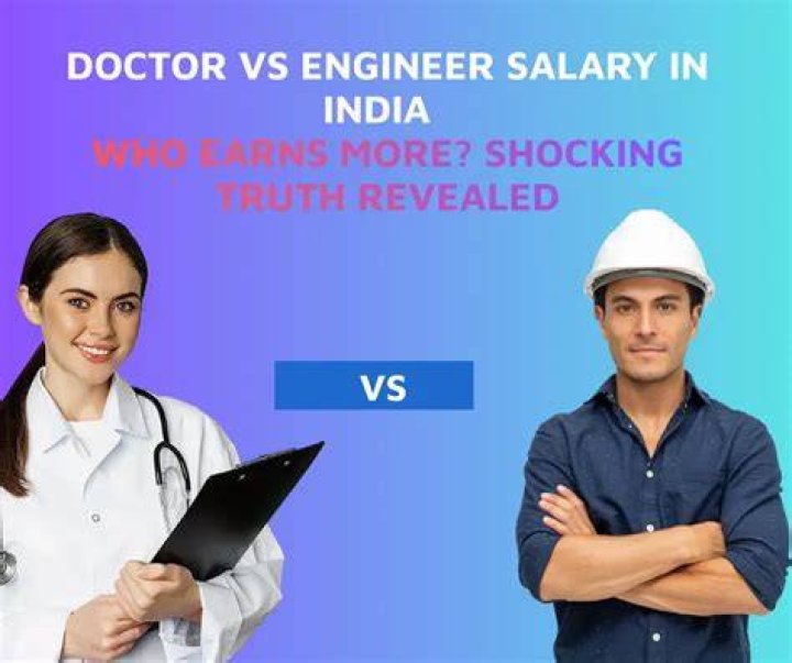 Who earns most doctor or engineer?