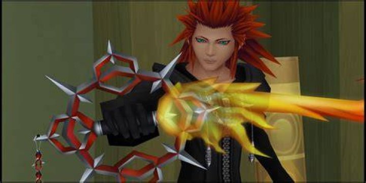 Who gave Axel a Keyblade?