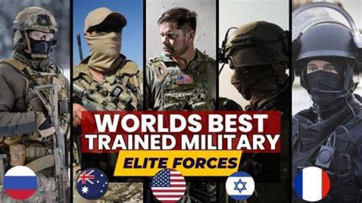 Who has the best trained military in the world?
