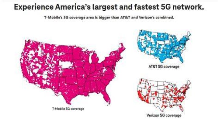 Who has the largest 5G network?