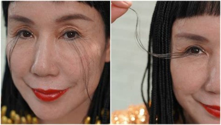 Who has the longest eyelashes in the world?