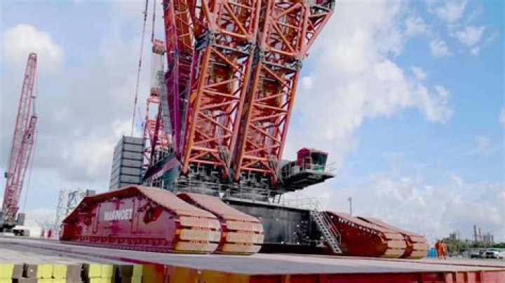 Who has the most cranes in the world?