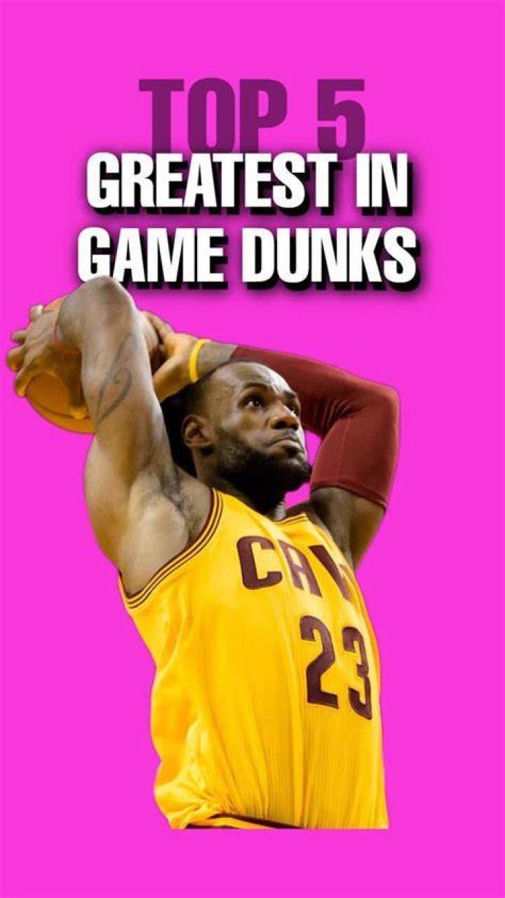 Who has the most dunks in one game?