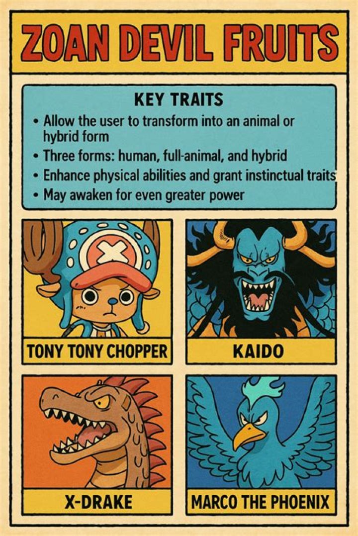 Who has Zoan Devil Fruit?