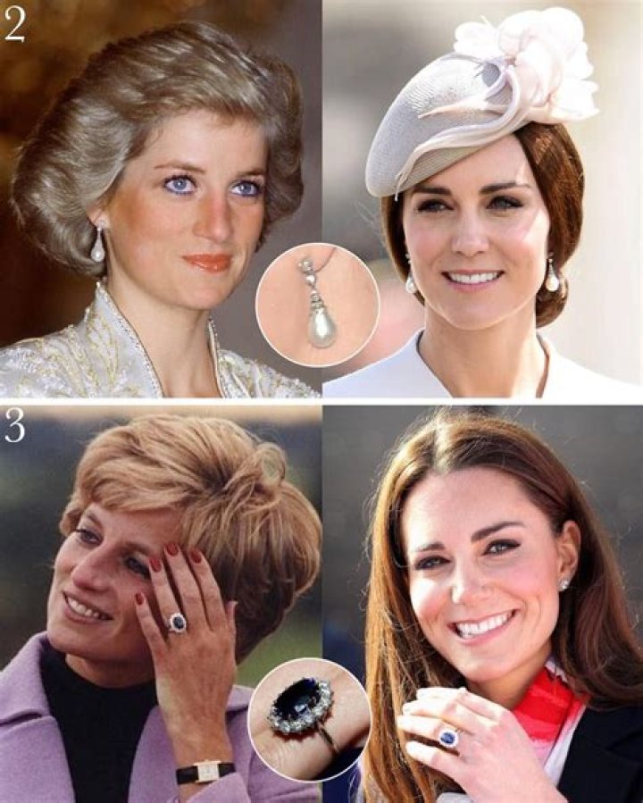 Who inherited Princess Diana jewelry?
